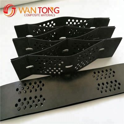 Geocell de HDPE perforado texturizado de 50-250 mm para la construcción de carreteras suaves y duraderas