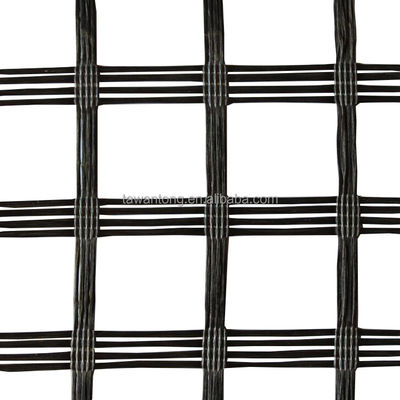 Geogrid revestido con PVC para el refuerzo del suelo y la construcción de carreteras de diseño chino