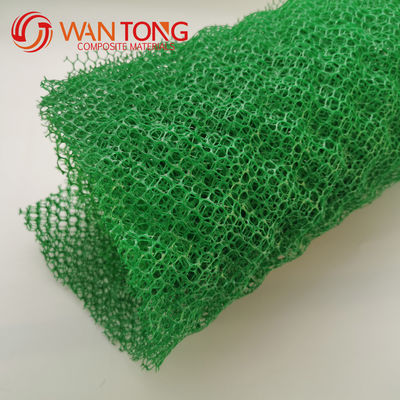 longitud normal 50m geomat 3D HDPE en verde negro para protección del paisaje y la pendiente