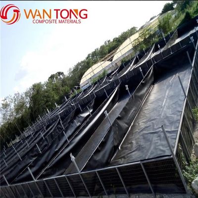 Solución de larga duración para estanques de peces con geomembrana de 1 mm/1,5 mm HDPE