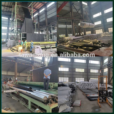 Materia prima Geomembrana 100% virgen de HDPE para piscifactoría de camarón de estanque Wantong
