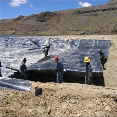 0.5mm 1.0mm 1.5mm Geomembrana de HDPE para piscifactoría