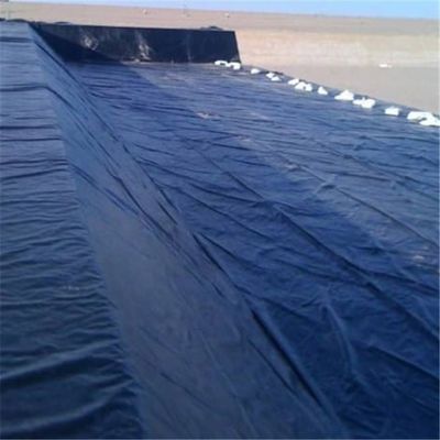 Ancho de 2m-8m Geomembrana de HDPE agrícola de piscifactoría de estanque para alta flexibilidad