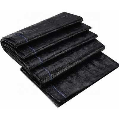 Rollo de geotextil tejido de PP para control de malezas de jardín Ancho 1-6m Ayuda técnica postventa