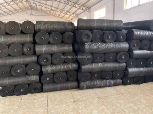 Rollo de geotextil tejido de PP para control de malezas de jardín Ancho 1-6m Ayuda técnica postventa