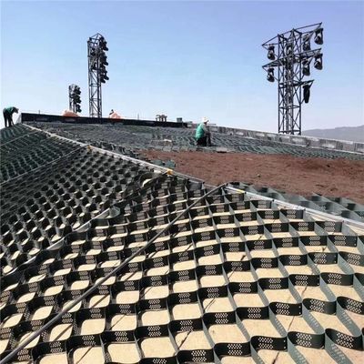 Rejilla de estabilización de grava para el control de la erosión de la célula geocelular de HDPE para el refuerzo del suelo