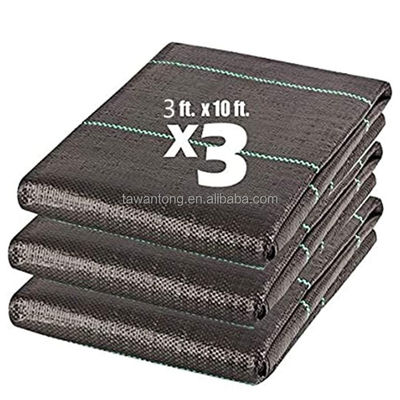 Geotextiles tejidos 3.81*15.24m 120GSM PP Tejido de geotextiles para longitud personalizada
