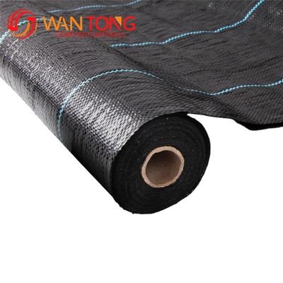 Geotextiles tejidos 3.81*15.24m 120GSM PP Tejido de geotextiles para longitud personalizada