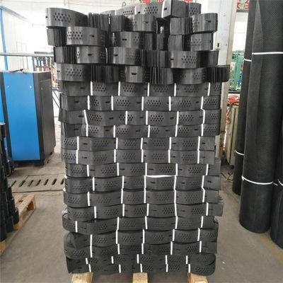 1.1 mm-1.7 mm espesor Geocell HDPE para estabilización de grava en paredes de contención de terraplén