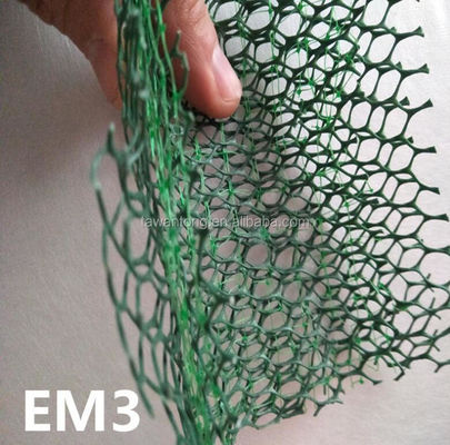 Geomata 3D de plástico para control de la erosión de hierbas del paisaje