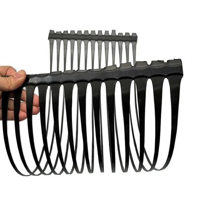 Geogrid de plástico uniaxial de alta resistencia 40kn/M HDPE para una longitud de rodillo de 50 m y un ancho de 1 m