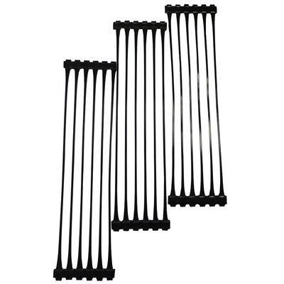 Geogrid de plástico uniaxial de alta resistencia 40kn/M HDPE para una longitud de rodillo de 50 m y un ancho de 1 m