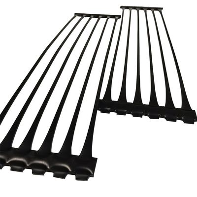 Geogrid de plástico uniaxial de alta resistencia 40kn/M HDPE para una longitud de rodillo de 50 m y un ancho de 1 m