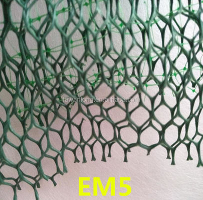 Estilo contemporáneo Verde Negro HDPE 3d Geomat Control de la erosión de la alfombra para la protección de la pendiente