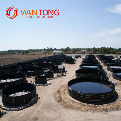 Geomembranas negras GM13 ASTM 0,5 mm 0,75 mm 1 mm HDPE Liner de estanque para el tanque de la granja de estanques de peces