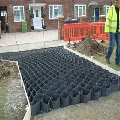 Wantong 100mm HDPE texturizado perforado de geocell Grills de grava Paver Diseño tradicional