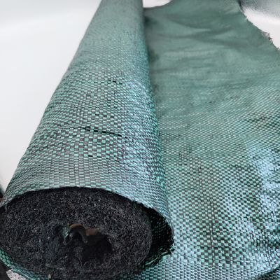 Alta resistencia a la tracción 5 oz de tejido tejido negro PP Geotextil para la construcción de carreteras