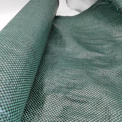 Alta resistencia a la tracción 5 oz de tejido tejido negro PP Geotextil para la construcción de carreteras