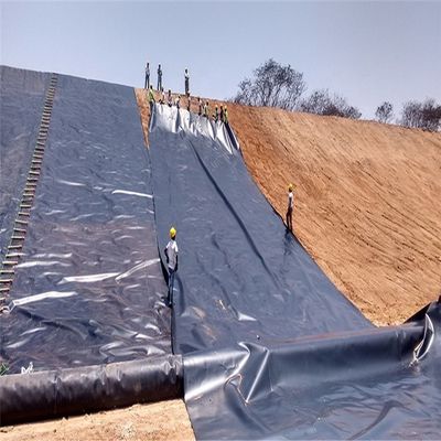 Diseño chino Geomembrana de 1,0 mm de espesor para revestimientos de presas lisas Impermeable a la agua