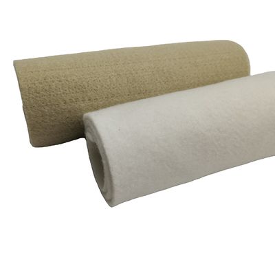Aguja de mascota de fibra corta negra perforada Geotextil no tejido para refuerzo de filtración
