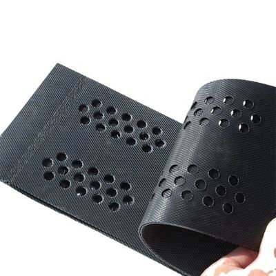 Diseño tradicional Geocell de plástico HDPE texturizado y perforado para la construcción de carreteras