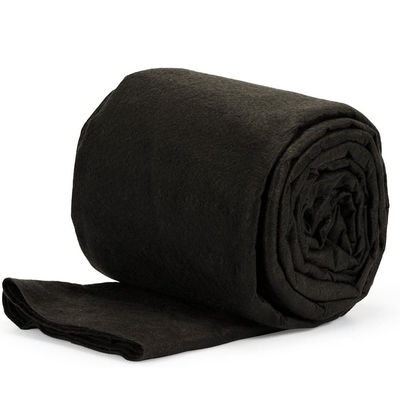 Tejido geotextil no tejido de poliéster 250gm Tejido perforado con aguja Fibra larga Fibra corta 400g