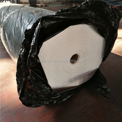 Tejido geotextil no tejido de poliéster 250gm Tejido perforado con aguja Fibra larga Fibra corta 400g
