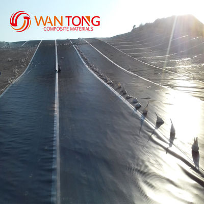 0.2-3.0mm espesor PVC LLDPE HDPE Geomembrana para el diseño chino estilo de pared vertical