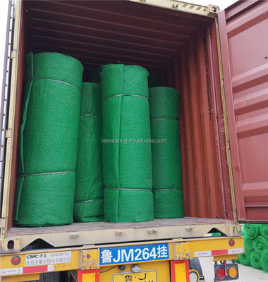 Mat Geomat 3D de control de erosión para protección de pendientes en aplicaciones de construcción de carreteras