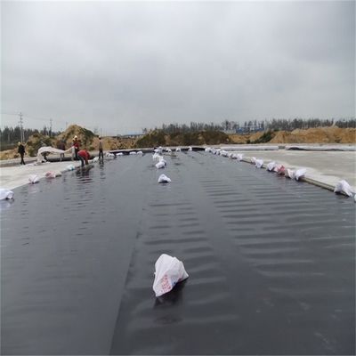 PVC Geomembrana revestimiento impermeable 0,2-4 mm de espesor según las necesidades del cliente