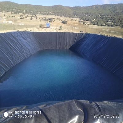 Geomembrana de HDPE para el revestimiento de presas de espesor 0,2-4 mm plástico a prueba de agua LDPE/LLDPE/PVC