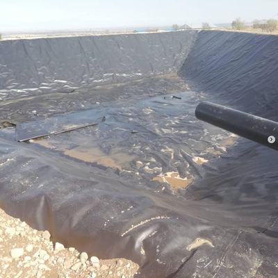 1.0mm espesor HDPE geomembrana plástico de lago de tanque de presa de revestimiento para el servicio postventa