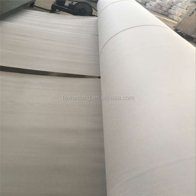Certificado CE/ISO de alta resistencia a la tracción, tejido de geotextil de filamentos múltiples en blanco/negro