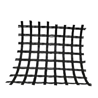 100 m/rollo de red de geometría tricotada de PET para la construcción de muros de contención