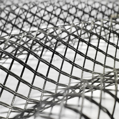 25mm*25mm Diseño tradicional Ingeniería Civil Reticulado de PET Rejilla Geogrid Pared de contención Rejilla Geo Rejilla de tierra