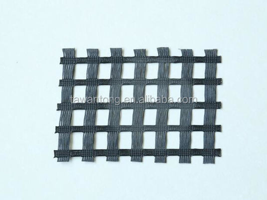 25mm*25mm Diseño tradicional Ingeniería Civil Reticulado de PET Rejilla Geogrid Pared de contención Rejilla Geo Rejilla de tierra