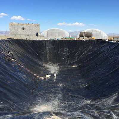 Estilo de diseño contemporáneo Geomembrana lisa de 40 milímetros o 1 milímetro HDPE Liner de estanque