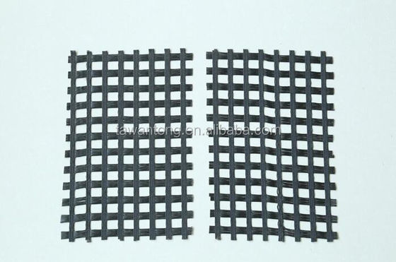 25mm*25mm Diseño tradicional Ingeniería Civil Reticulado de PET Rejilla Geogrid Pared de contención Rejilla Geo Rejilla de tierra