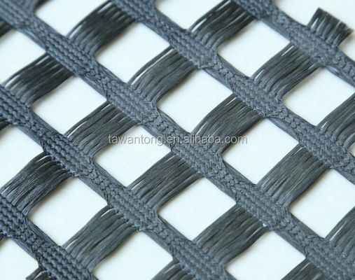 25mm*25mm Diseño tradicional Ingeniería Civil Reticulado de PET Rejilla Geogrid Pared de contención Rejilla Geo Rejilla de tierra