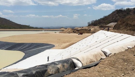30 m de longitud normal Liner de arcilla geosintética negro Ideal para sistemas impermeables de vertederos