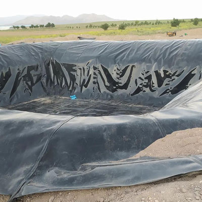 Geomembrana 100% virgen de HDPE LLDPE para requisitos de piscicultura y acuicultura