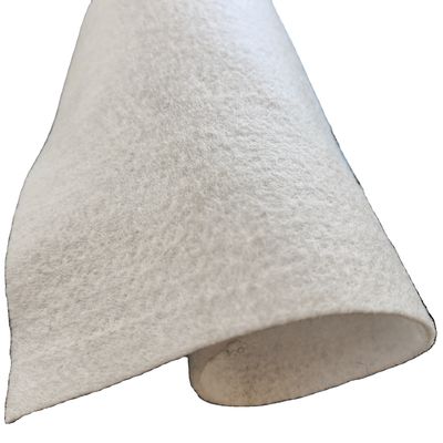 Geotextil de tejido no tejido de fibras básicas de poliéster para la construcción de carreteras