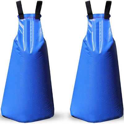 Saco de riego de árboles de PVC de capacidad de 20 galones Cerradura pesada para otro riego de riego