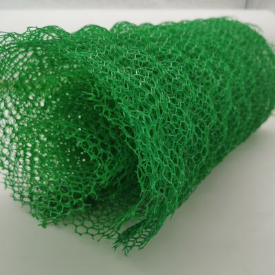 Alfombra de control de erosión geomática 3D para protección de paisajes o pendientes Alfombra verde
