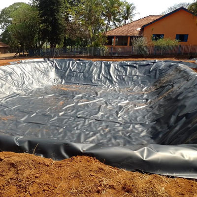 Sistemas de revestimiento geológico de vertederos 1 mm 1.5 mm HDPE revestimientos de geomembrana 100% materia prima virgen