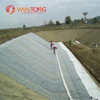 Gcl reforzado con bentonita blanca en el diseño tradicional para proyectos impermeables 4000g/m2