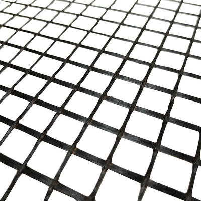 Geogrid de fibra de vidrio para el estilo de diseño chino Refuerzo de asfalto Instalación in situ