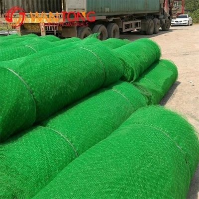 Geomat 3D 2m HDPE para protección de pendientes de estilo de diseño chino y cubierta ecológica de césped