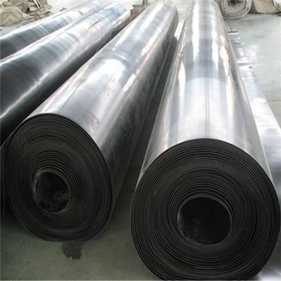 2m-8m de ancho HDPE Geomembrana de presa de revestimiento 0,75mm de espesor Muestra libre para el agua del estanque de peces