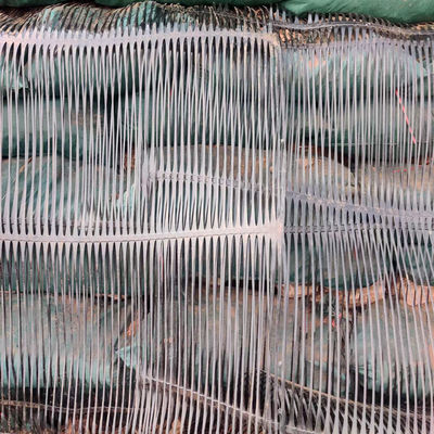 CE/ISO9001 Certificado HDPE Geogrid uniaxial para reforzar las laderas laterales de los vertederos Fuerte